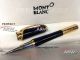 Perfect Replica Montblanc Princess Monaco Gold Clip Black Rollerball Pen (3)_th.jpg